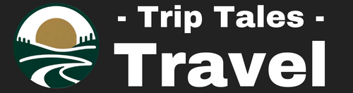 Trip Tales Travel logo black